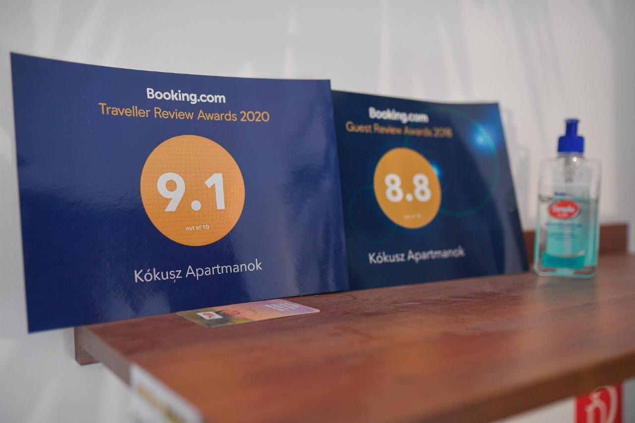 Kokusz Apartmanok เอ็กเกอร์ ภายนอก รูปภาพ